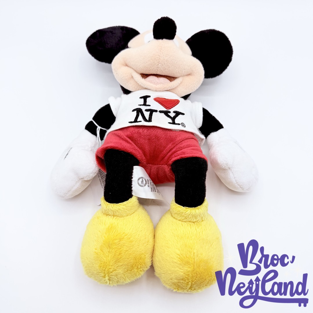 Peluche-Mickey-Mouse-I-Love-NY-Disney-Store-2017-tee-shirt-écusson-32-cm (6)
