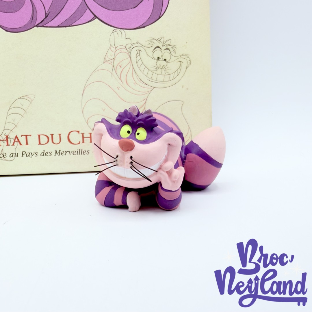 Livre-Figurines-de-collection-Le-Chat-du-Cheshire-Disney-Hachette-36-Encyclopédie-résine-Alice-au-Pays-des-Merveilles (3)