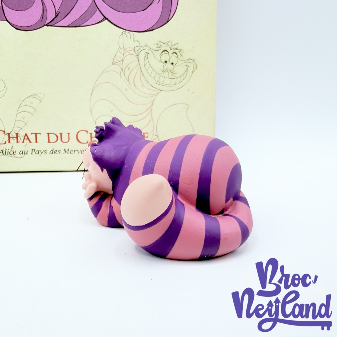 Livre-Figurines-de-collection-Le-Chat-du-Cheshire-Disney-Hachette-36-Encyclopédie-résine-Alice-au-Pays-des-Merveilles (2)