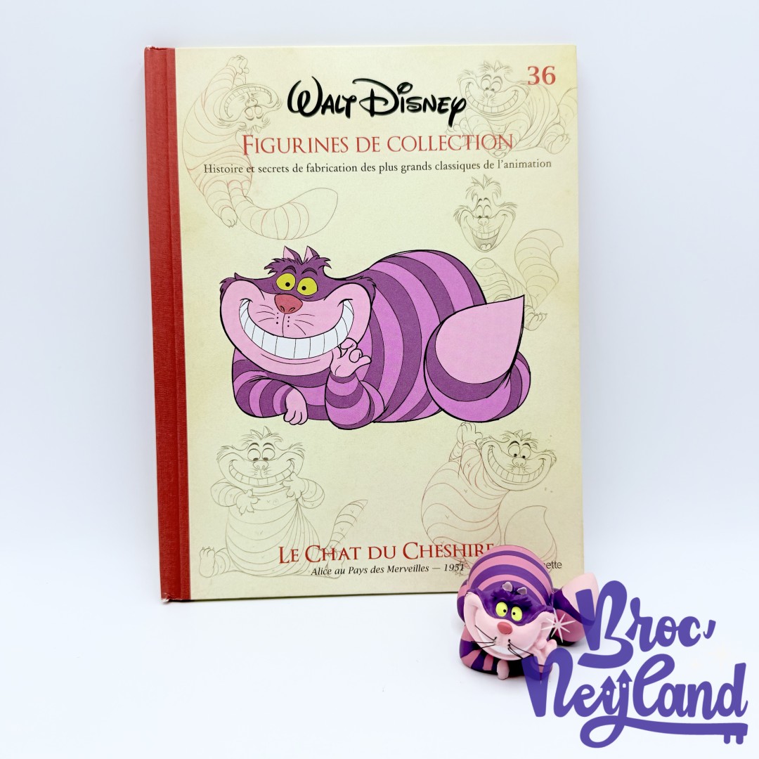 Livre-Figurines-de-collection-Le-Chat-du-Cheshire-Disney-Hachette-36-Encyclopédie-résine-Alice-au-Pays-des-Merveilles (4)