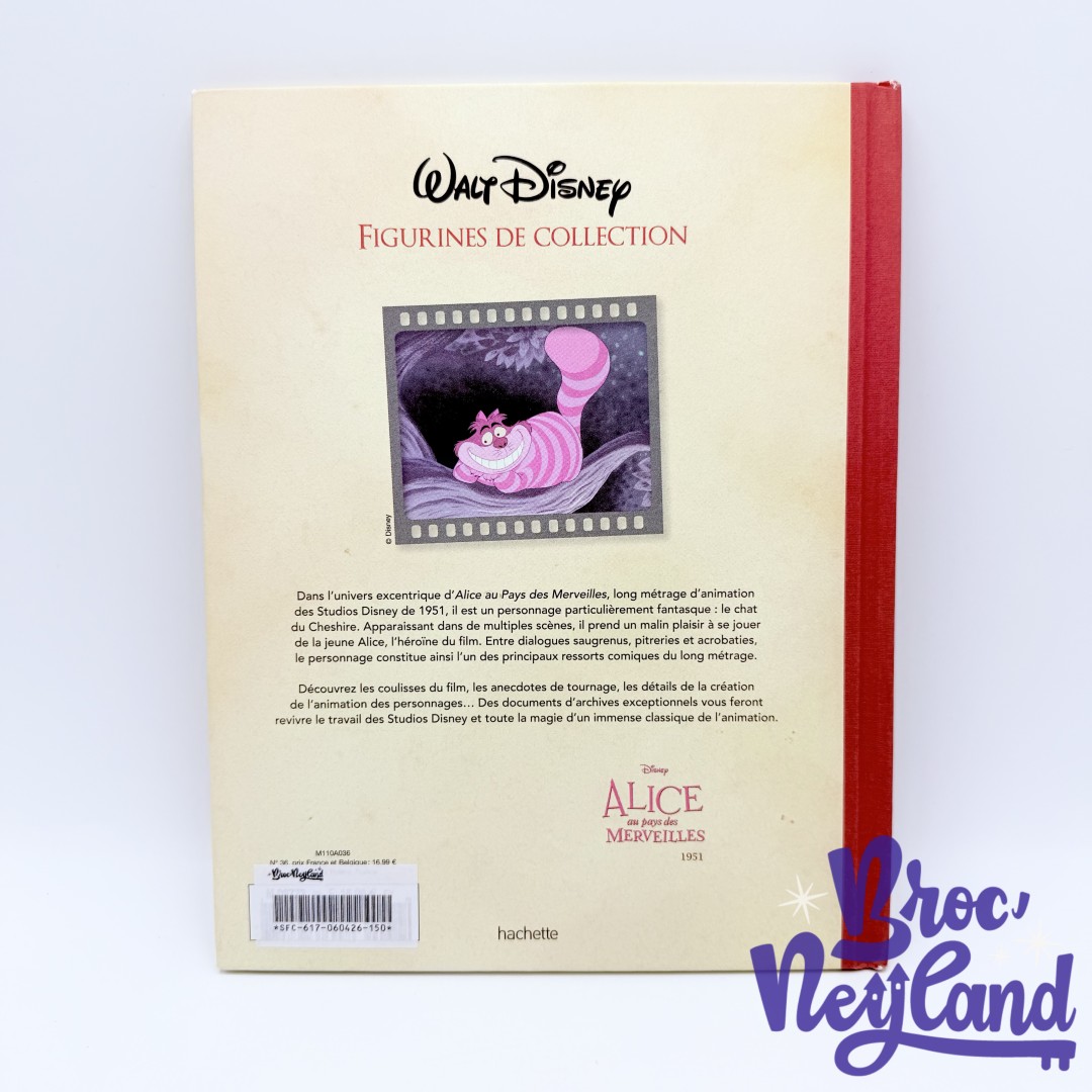 Livre-Figurines-de-collection-Le-Chat-du-Cheshire-Disney-Hachette-36-Encyclopédie-résine-Alice-au-Pays-des-Merveilles (5)