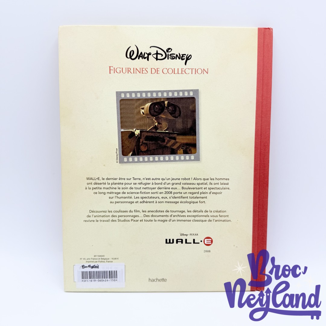 Livre-Figurines-de-collection-Wall-E-Disney-Hachette-40-Encyclopédie-résine (1)