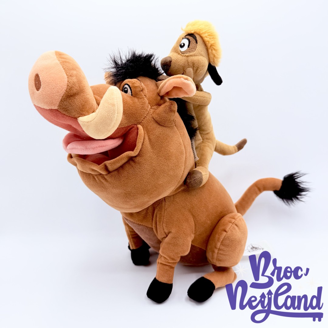 Peluche-Timon-dos-Pumbaa-Le-Roi-Lion-Disney-Parks-suricate-phacochère-marron-32-cm (3)