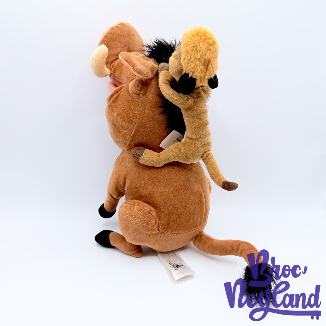 Peluche-Timon-dos-Pumbaa-Le-Roi-Lion-Disney-Parks-suricate-phacochère-marron-32-cm (1)