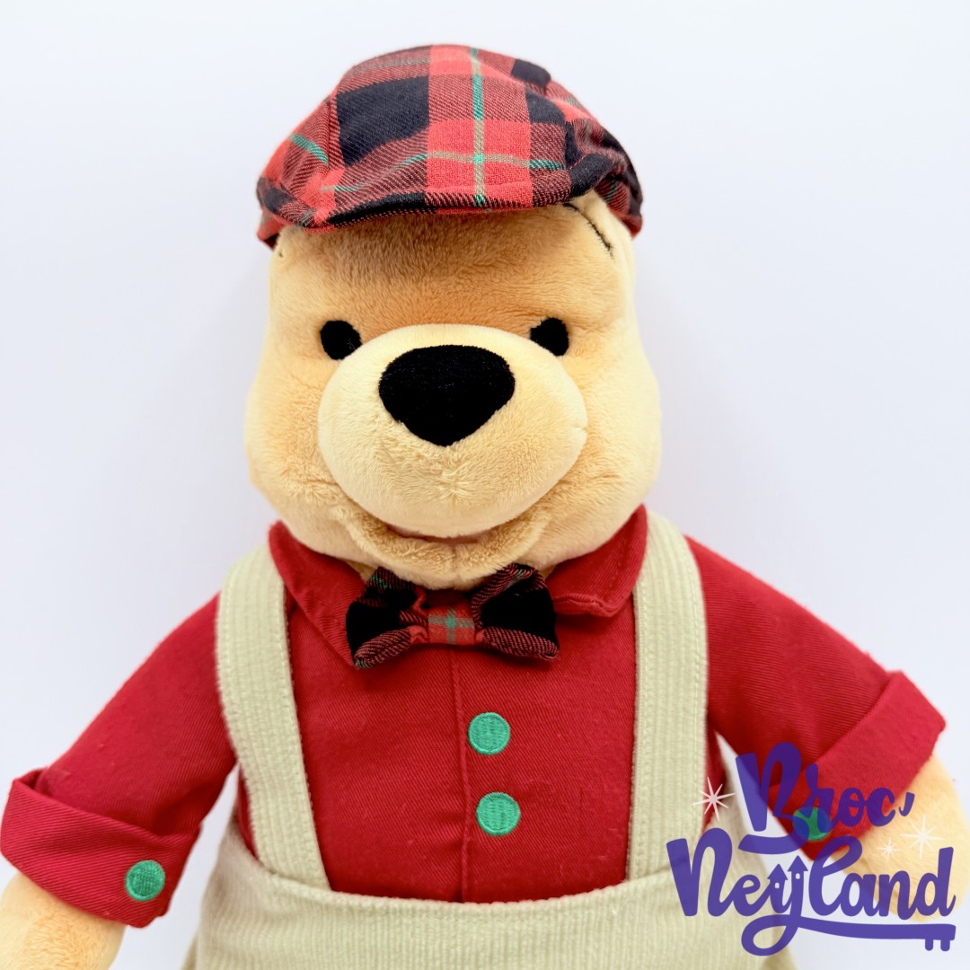 Peluche-Winnie-ourson-Noël-Disney-Store-Christmas-Holiday-béret-carreaux-45-cm (5)