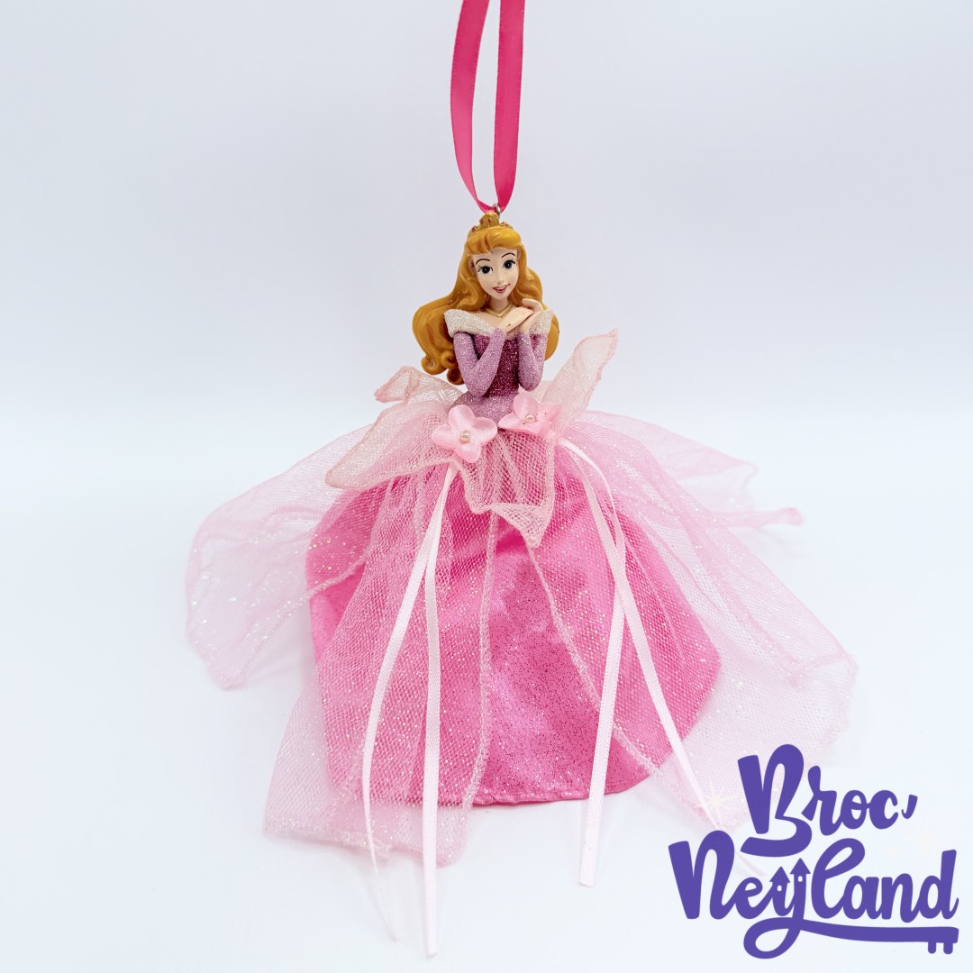 Ornement-Noël-Aurore-La-Belle-au-Bois-Dormant-Disney-Parks-Disneyland-Princesse-Robe-boule-suspension (2)