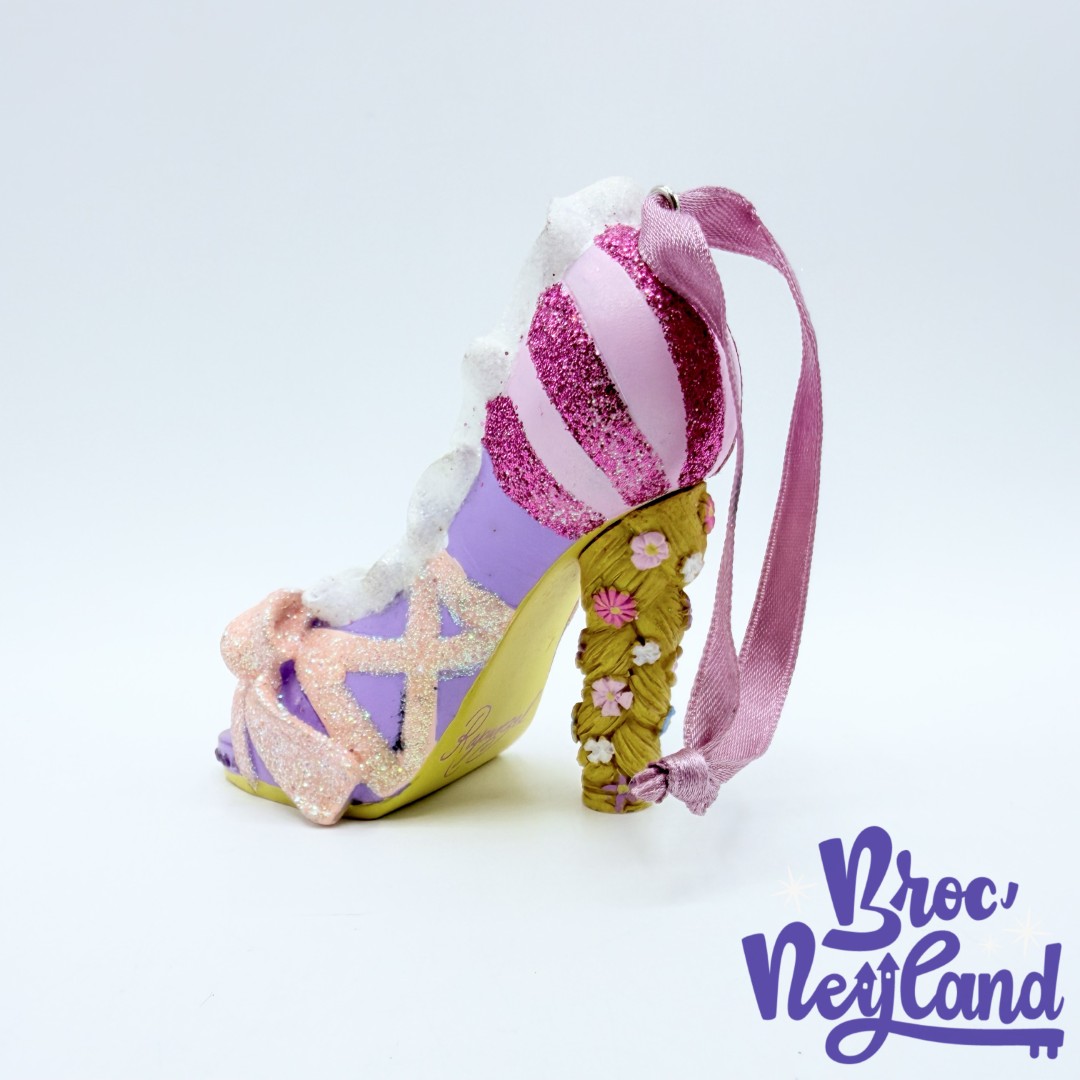 Ornement-Noël-Mini-Chaussure-Raiponce-décorative-Disney-Parks-Disneyland-Runway-Shoe-boule-suspension (3)