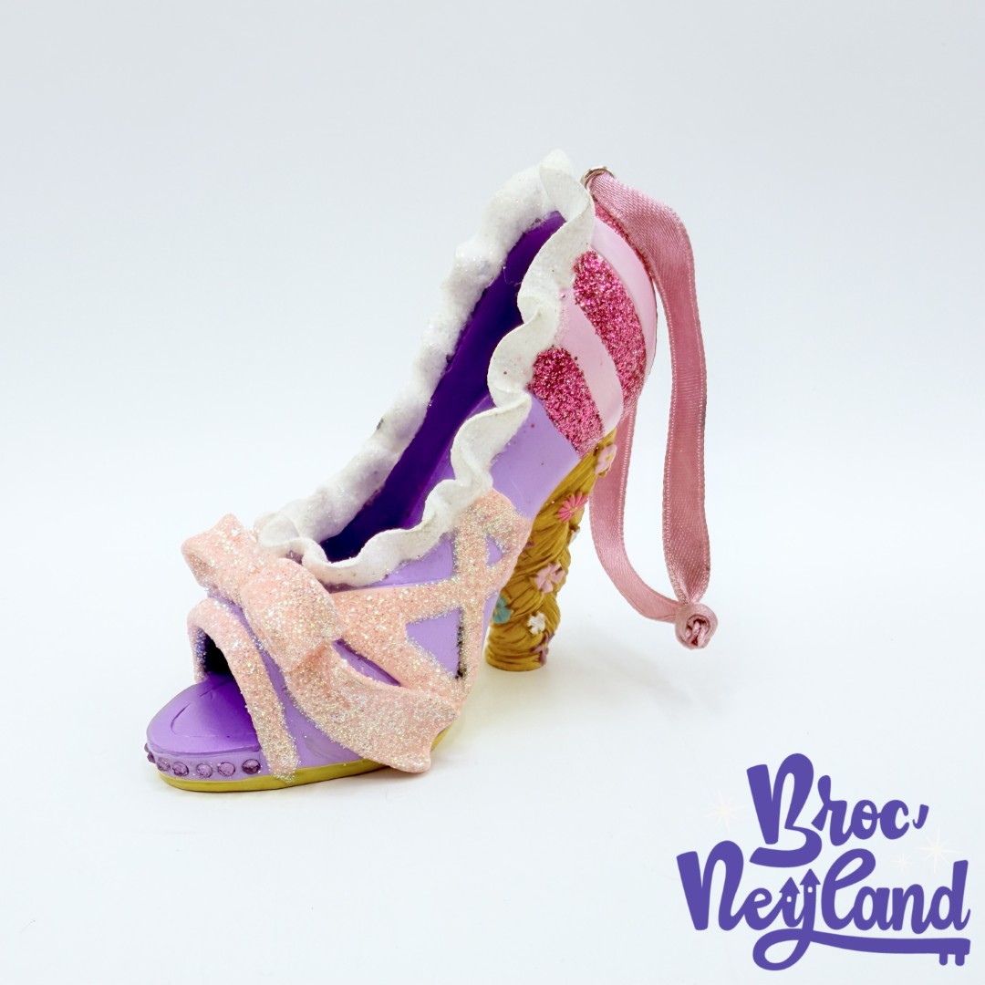 Ornement-Noël-Mini-Chaussure-Raiponce-décorative-Disney-Parks-Disneyland-Runway-Shoe-boule-suspension (2)