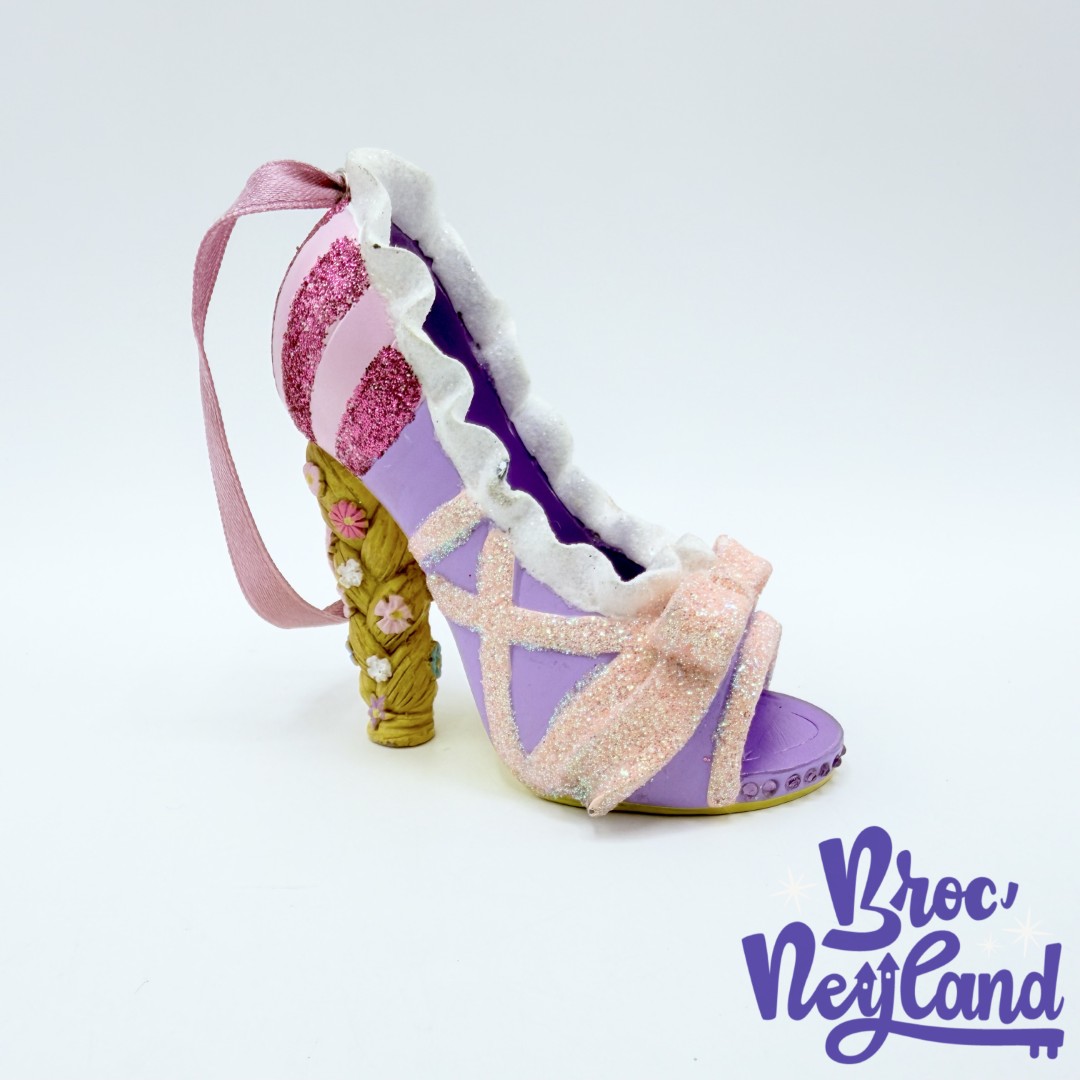 Ornement-Noël-Mini-Chaussure-Raiponce-décorative-Disney-Parks-Disneyland-Runway-Shoe-boule-suspension (4)