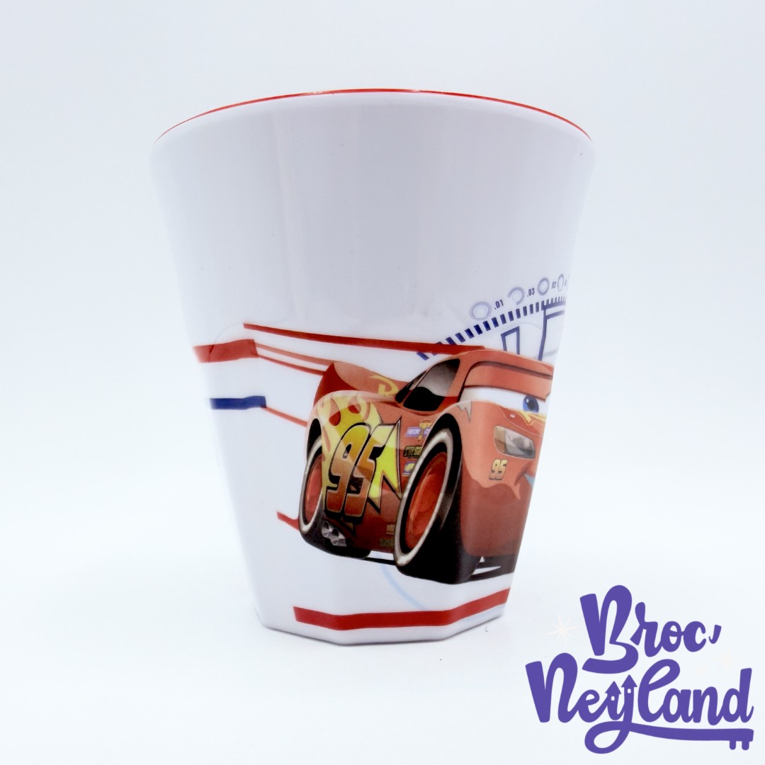 Gobelet-Flash-McQueen-Cars-Disneyland-Paris-Disney-verre-plastique-blanc-voiture-rouge (1)