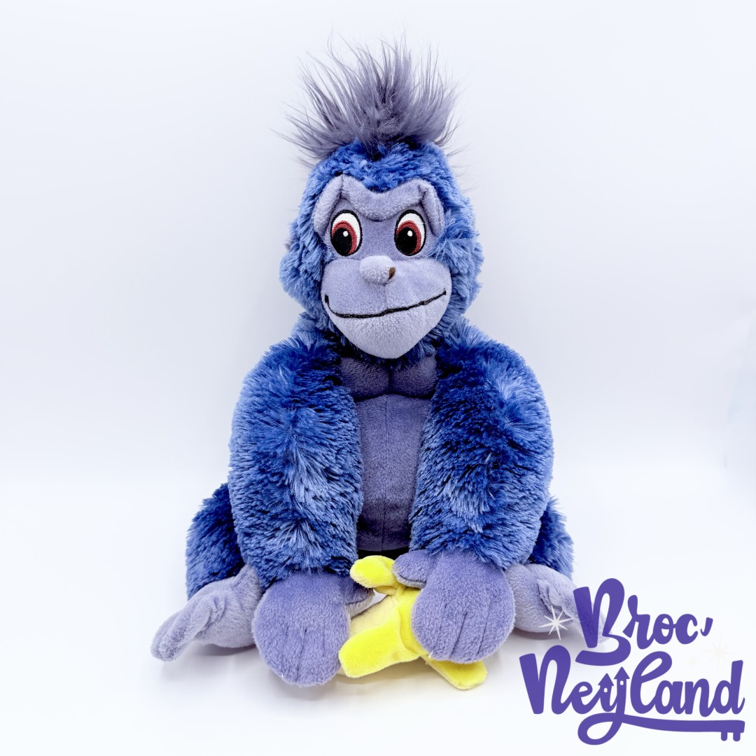 Peluche-Tok-banane-singe-Tarzan-Disneyland-Paris-Disney-Terk-bleu-28-cm (3)