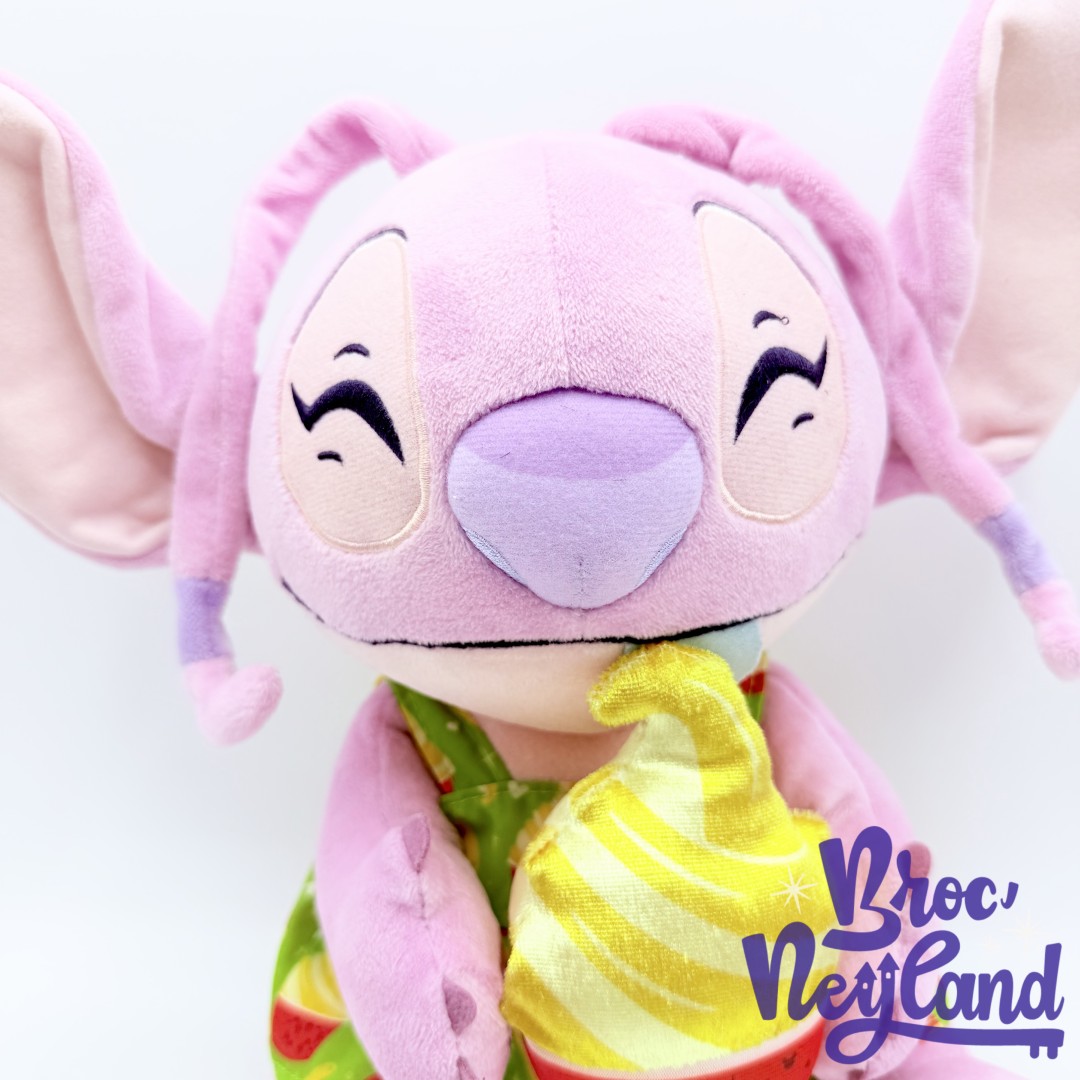Peluche-Angel-stitch-Attacks-Snacks-Ananas-Tourbillon-5-sur-9-Édition-limitée-Disney-store-30-cm (2)