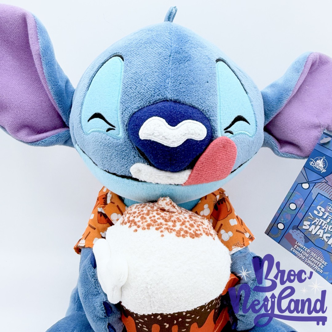Peluche-stitch-Attacks-Snacks-Chocolat-Chaud-12-sur-12-Édition-limitée-Disney-Store-30-cm (2)