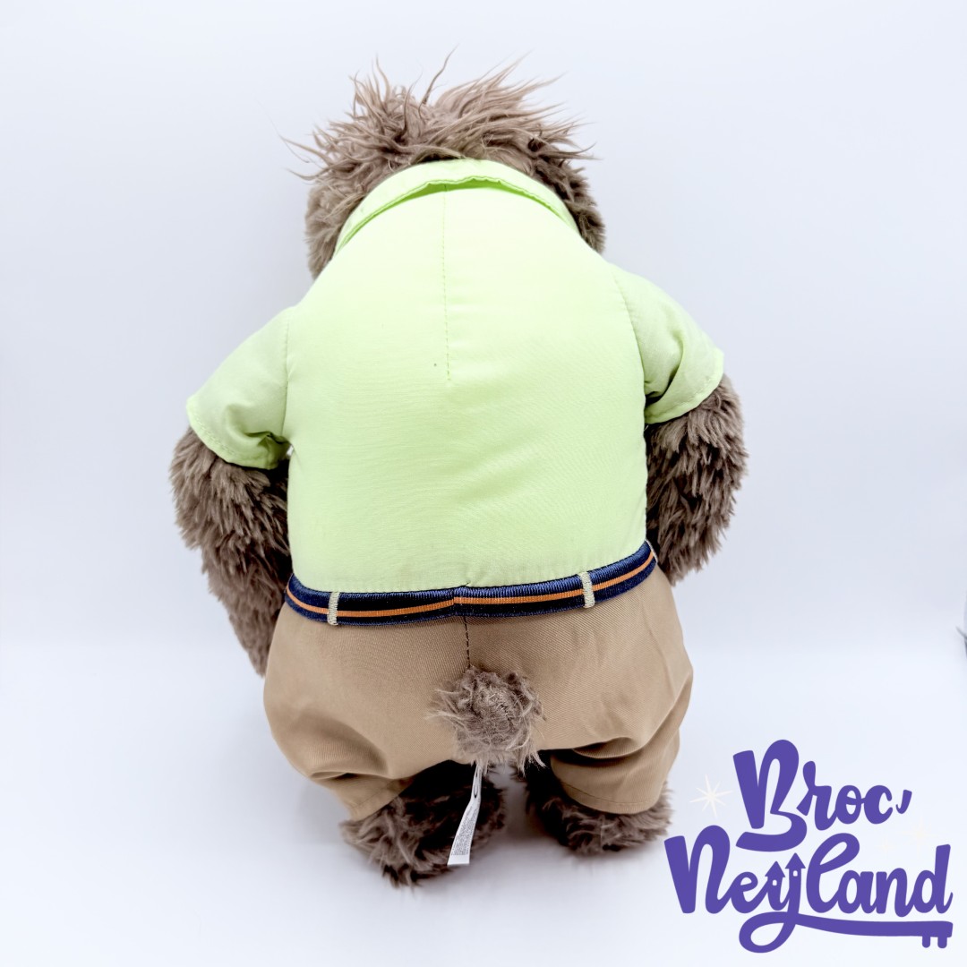 Peluche-Flash-Slothmore-Zootopie-Disney-Store-2015-paresseux-cravate-38-cm (3)