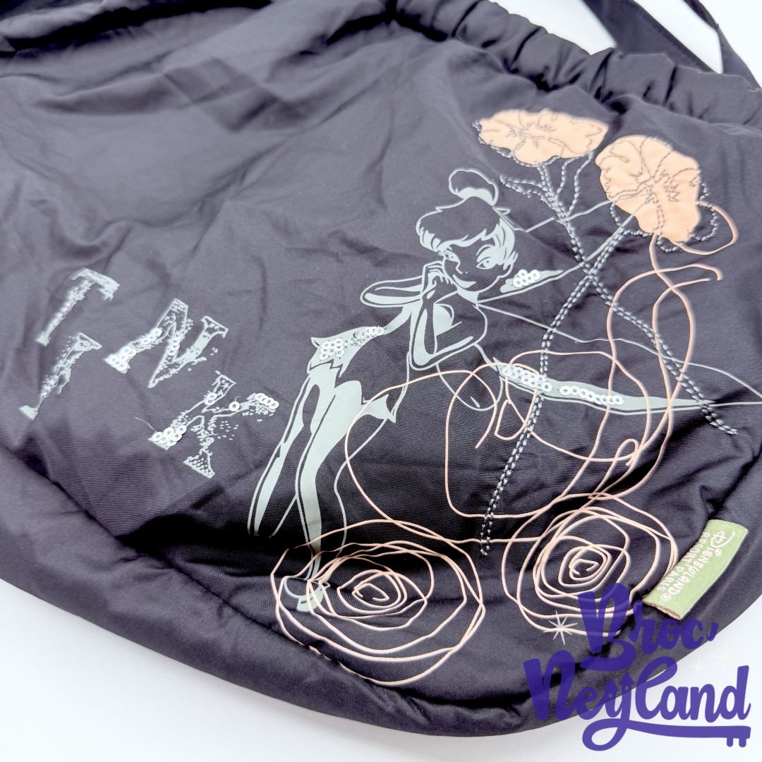 Sac-à-main-Fée-Clochette-Tink-Disneyland-Paris-Disney-Peter-pan-besace-noir (3)