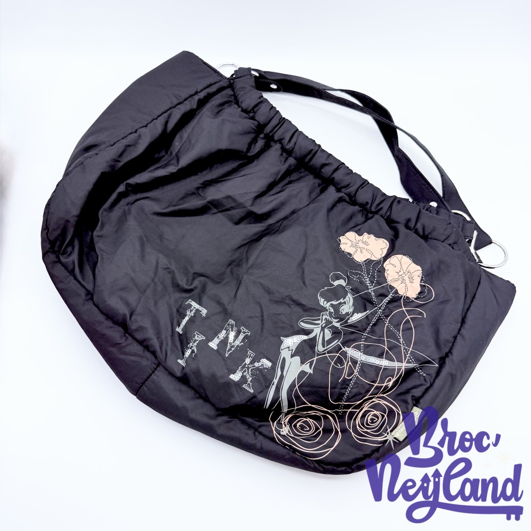 Sac-à-main-Fée-Clochette-Tink-Disneyland-Paris-Disney-Peter-pan-besace-noir (4)