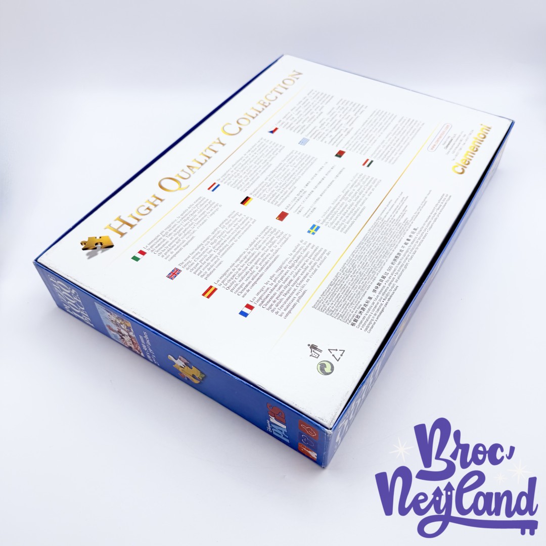 Puzzle-1000-Pièces-Mickey-et-ses-amis-Disneyland-Paris-Disney-Clementoni-Tour-Eiffel-Château (3)