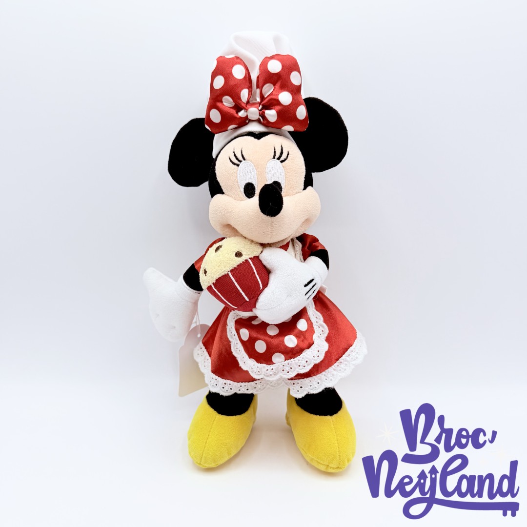 Peluche-Minnie-Mouse-Disney-Chef-Disneyland-Paris-2018-gâteau-cupcake-28-cm (2)