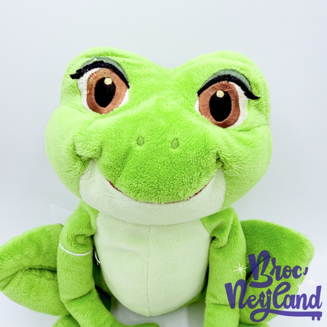 Peluche-Tiana-Grenouille-Disney-Store-2009-La-princesse-et-la-grenouille-vert-32-cm (2)