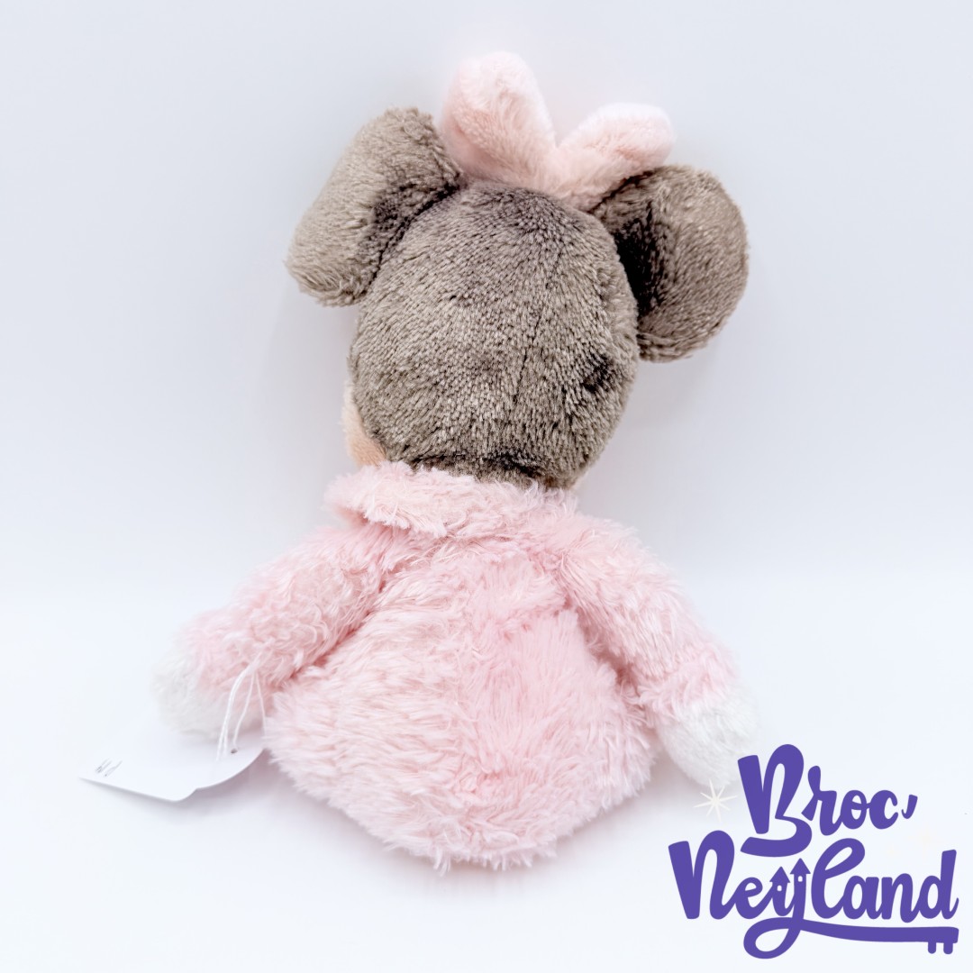 Peluche-Minnie-Bébé-Hochet-Disney-Parks-2022-Disneyland-éveil-sensoriel-rose-grelot-25-cm (2)
