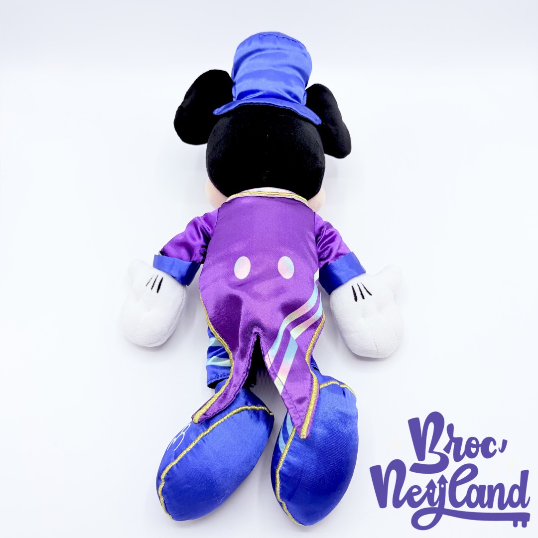 Peluche-Mickey-Mouse-30ème-anniversaire-Disneyland-Paris-30-ans-Disney-bleu-violet-38-cm (6)