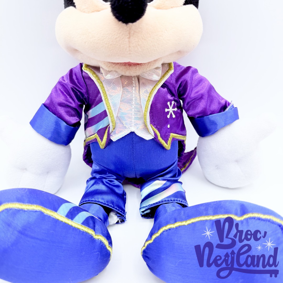 Peluche-Mickey-Mouse-30ème-anniversaire-Disneyland-Paris-30-ans-Disney-bleu-violet-38-cm (2)