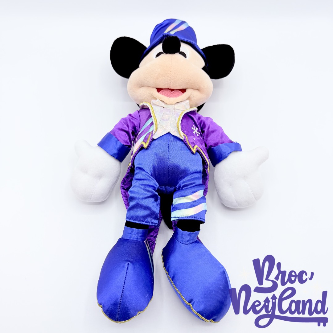 Peluche-Mickey-Mouse-30ème-anniversaire-Disneyland-Paris-30-ans-Disney-bleu-violet-38-cm (1)