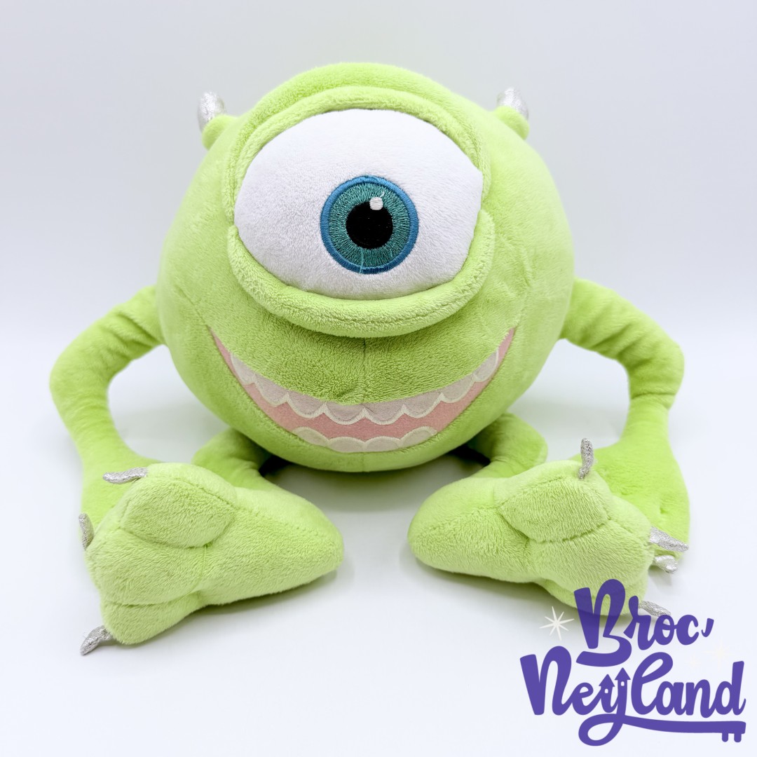 Peluche-Bob-Razowski-Disney-Store-Exclusive-Monstres-et-Cie-vert-oeil-écusson-35-cm (3)