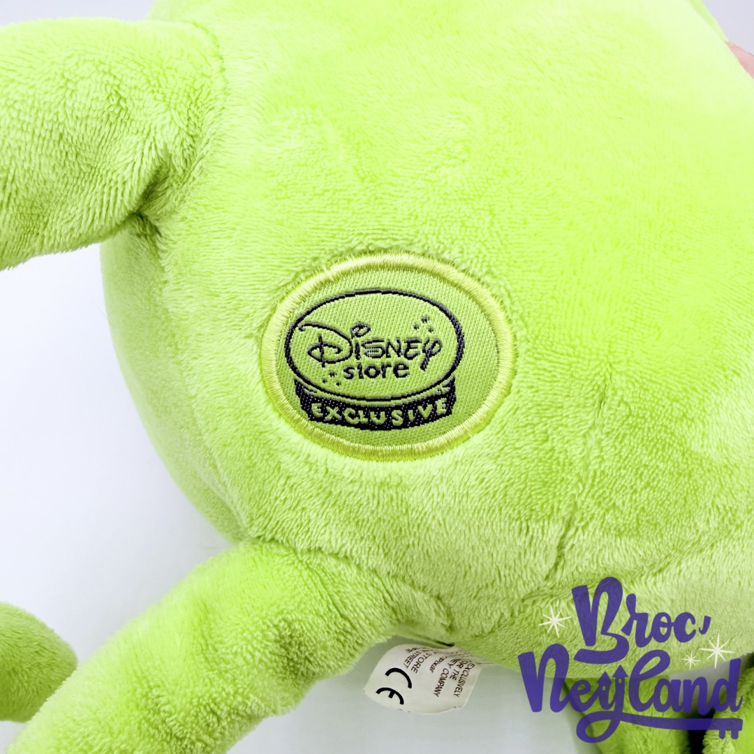 Peluche-Bob-Razowski-Disney-Store-Exclusive-Monstres-et-Cie-vert-oeil-écusson-35-cm (4)