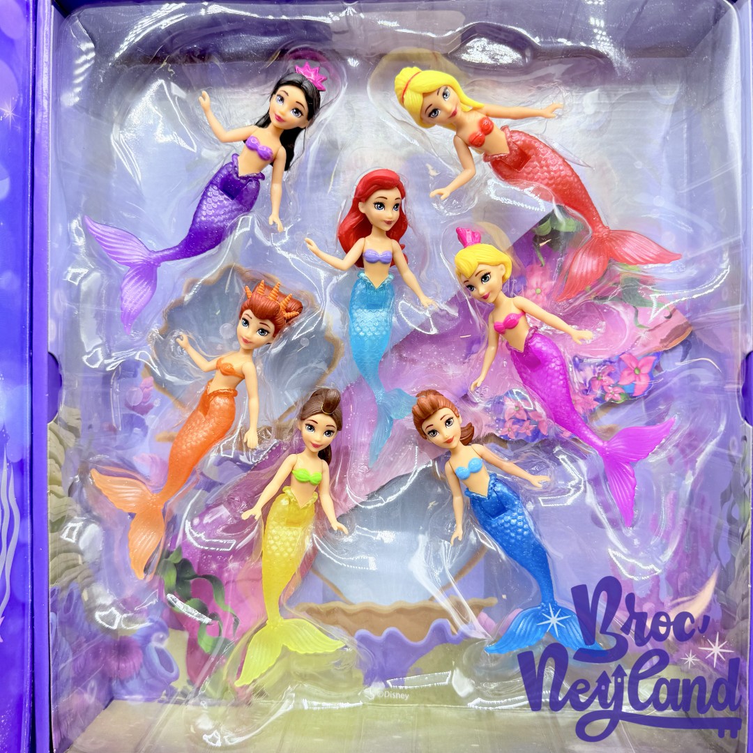 Coffret-Livre-Histoires-Ariel-et-ses-sœurs-La-Petite-Sirène-Disney-Princess-Mattel-figurines-mini-poupées (6)