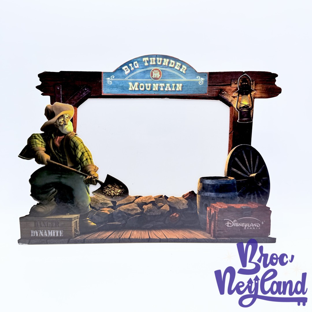 Cadre-photo-Big-Thunder-Mountain-Disneyland-Paris-Disney-carton-train-de-la-mine-attraction (2)