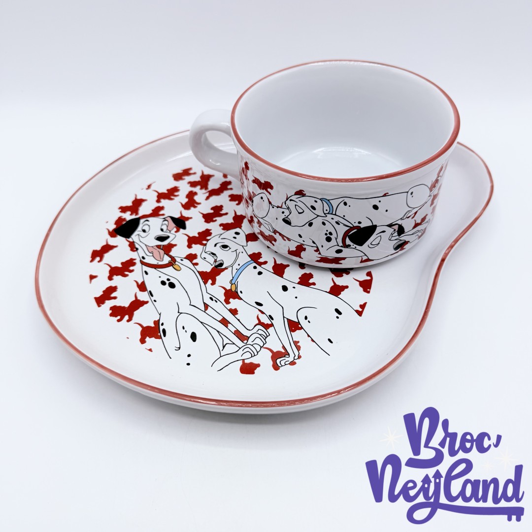 Ensemble-Petit-Déjeuner-Assiette-Bol-Les-101-Dalmatiens-Walt-disney-Studio-Moonflower-chien-rouge (6)