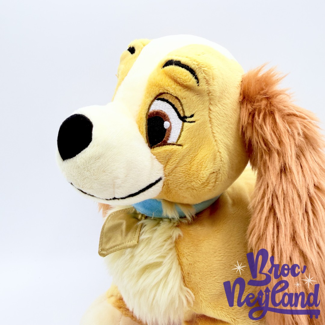 Peluche-Lady-La-Belle-et-le-Clochard-Disney-Store-chien-marron-28-cm (2)