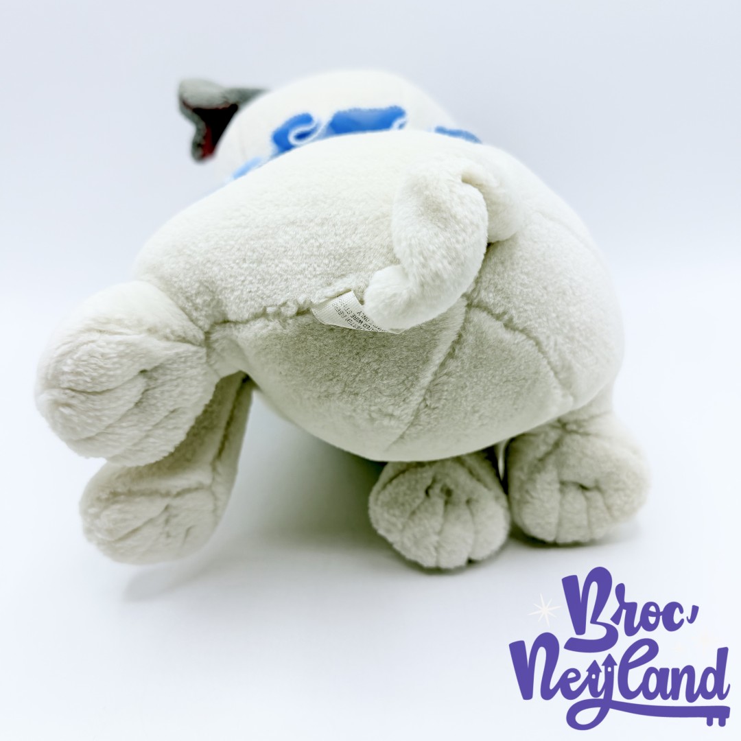 Peluche-Percy-chien-Pocahontas-Disney-Mattel-1995-blanc-sonore-vintage-26-cm (6)