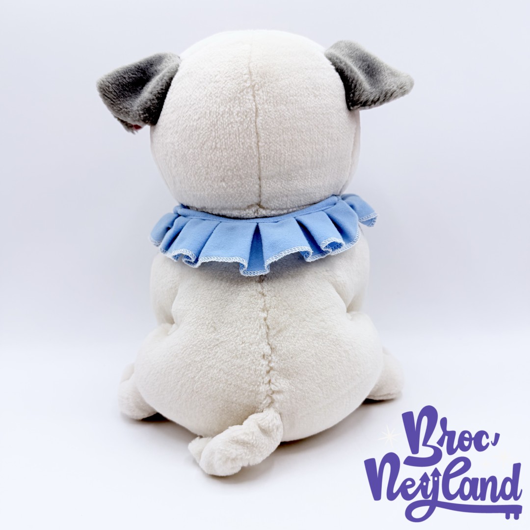 Peluche-Percy-chien-Pocahontas-Disney-Mattel-1995-blanc-sonore-vintage-26-cm (1)