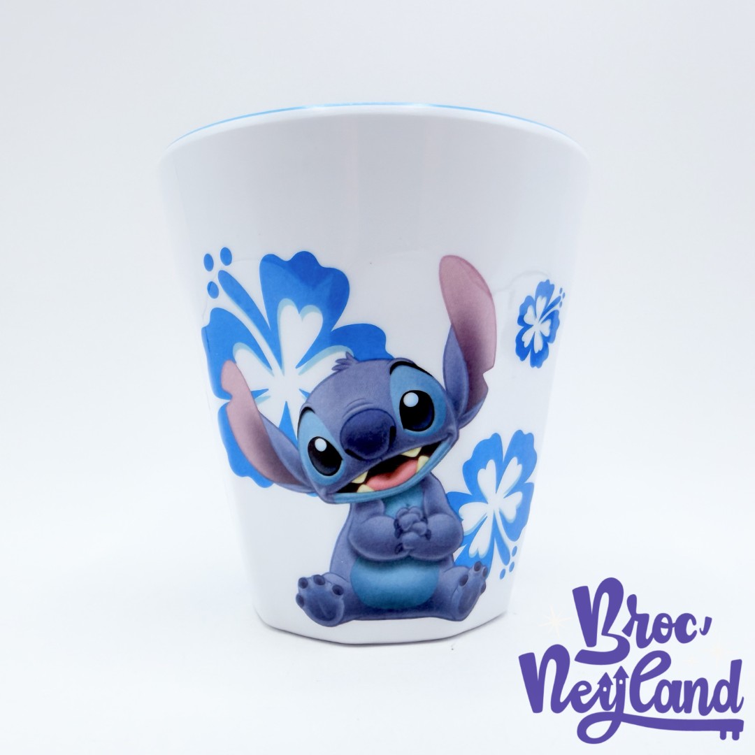 Gobelet-Stitch-Disneyland-2022-Disney-verre-plastique-monstre-bleu-fleurs (3)