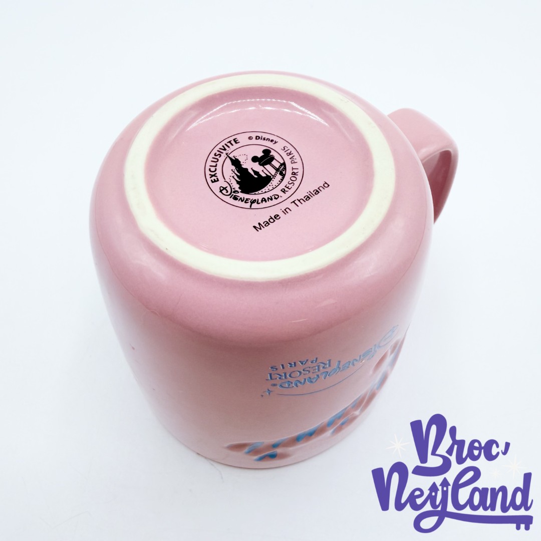 Tasse-Minnie-Mouse-autographes-Disneyland-Paris-mug-Disney-rose-bleu-relief-3D (5)