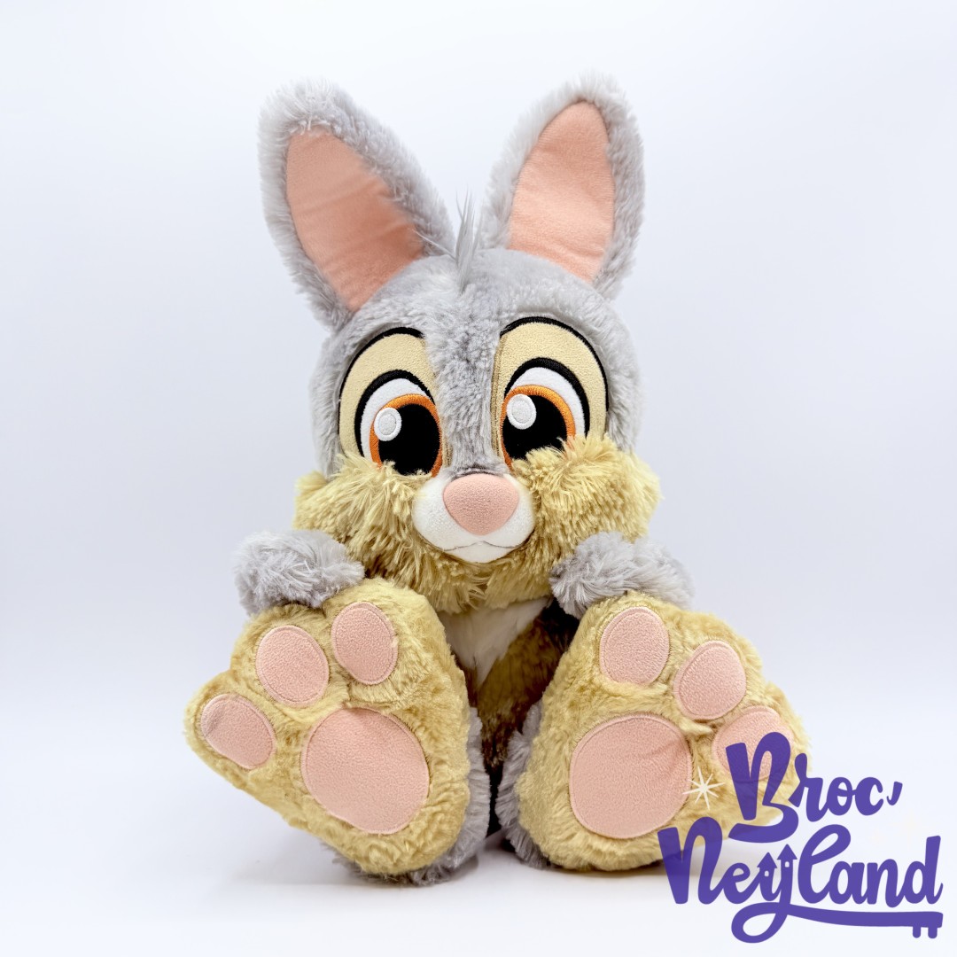 Peluche-Panpan-Big-Feet-Disney-Parks-Disneyland-Bambi-lapin-gris-gros-pieds-34-cm (3)