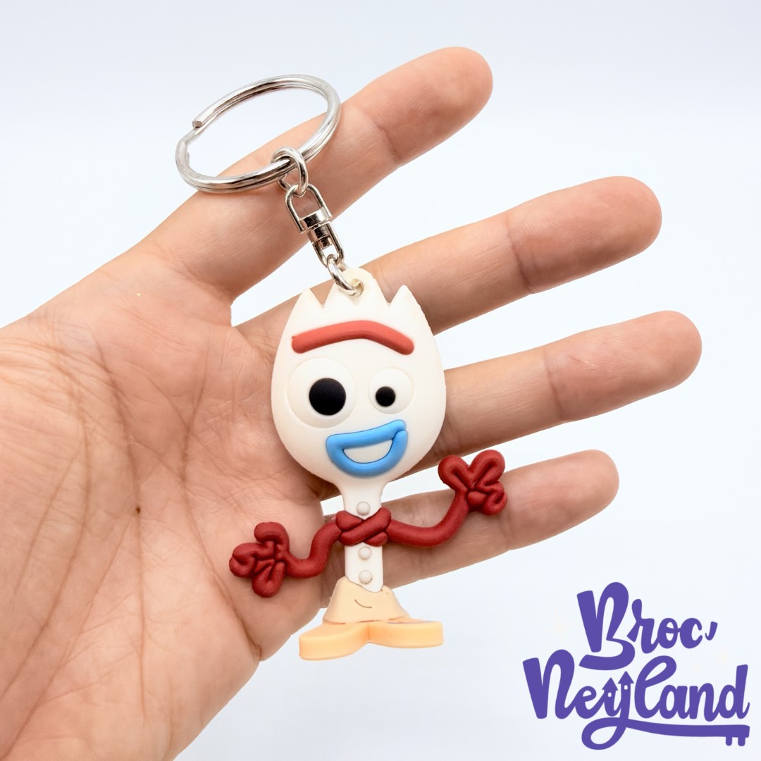 Porte-clés-Fourchette-Toy-Story-4-Disneyland-Paris-Disney-figurine-plastique (1)