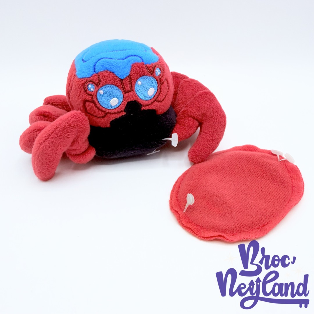 Peluche-épaule-Spider-Bot-WEB-Disney-Parks-Disneyland-Attraction-Spider-Man-Marvel-araignée-peluche-aimantée-10-cm (2)