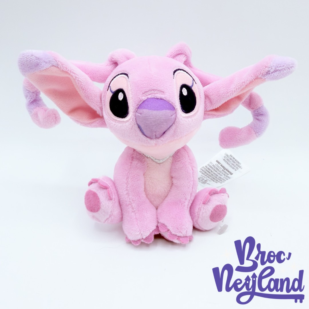 Peluche-épaule-Angel-Disney-Parks-Disneyland-Lilo-et-Stitch-rose-peluche-aimantée-14-cm (2)