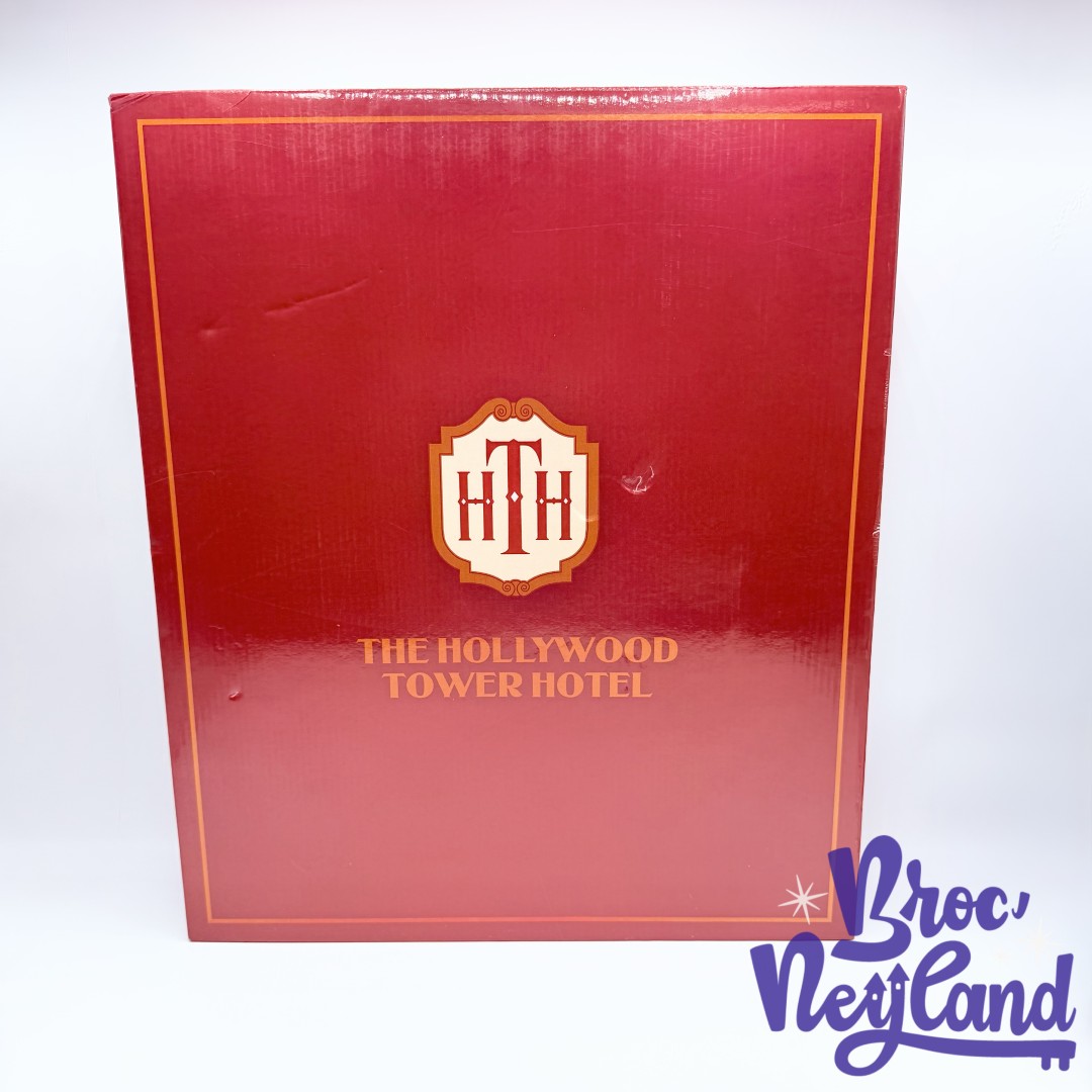Plaque-The-Hollywood-Tower-Hotel-HTH-Disneyland-Paris-2023-Disney-attraction-logo-décoration (2)