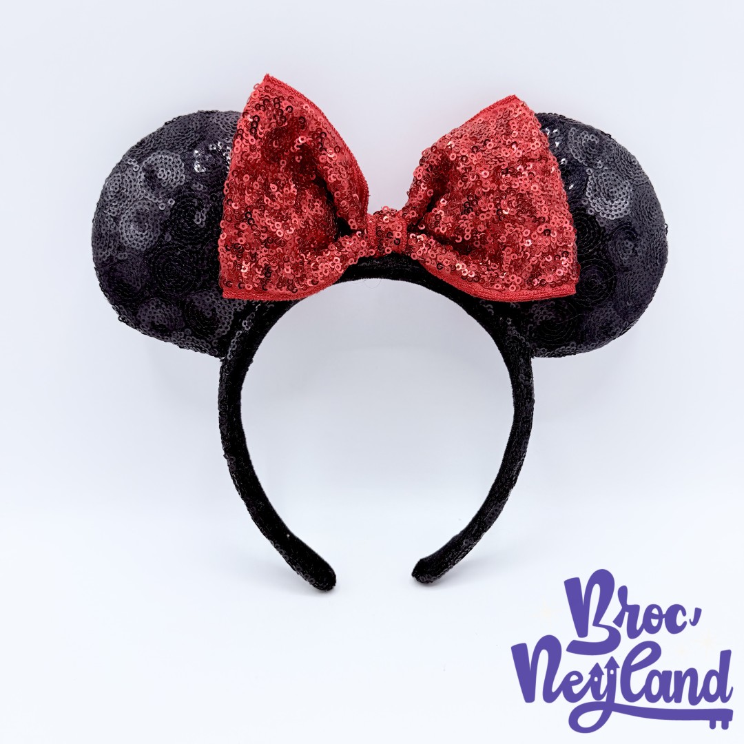 Serre-tête-Oreilles-Minnie-Mouse-sequins-Disney-Parks-2017-Disneyland-Paris-Ears-noir-rouge-strass (3)