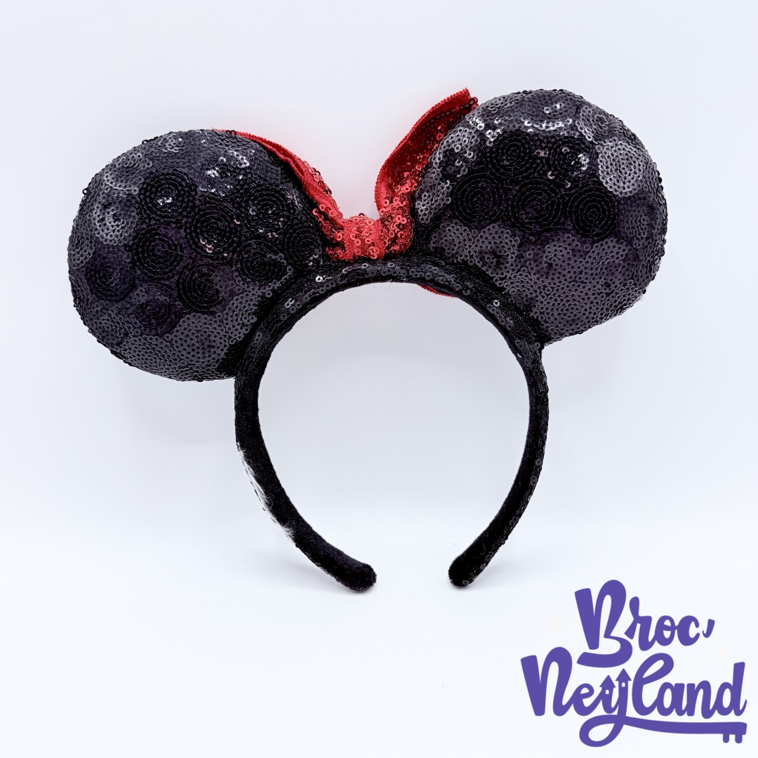 Serre-tête-Oreilles-Minnie-Mouse-sequins-Disney-Parks-2017-Disneyland-Paris-Ears-noir-rouge-strass (2)