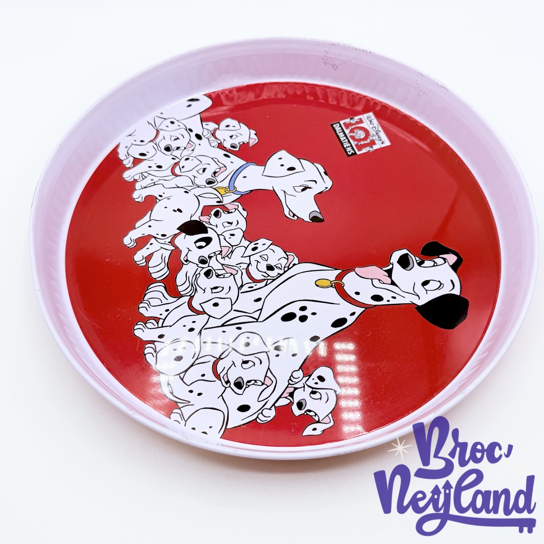 Plateau-Les-101-Dalmatiens-Walt-Disney-Tables-et-Couleurs-vintage-métal-rouge-blanc-chiens (4)