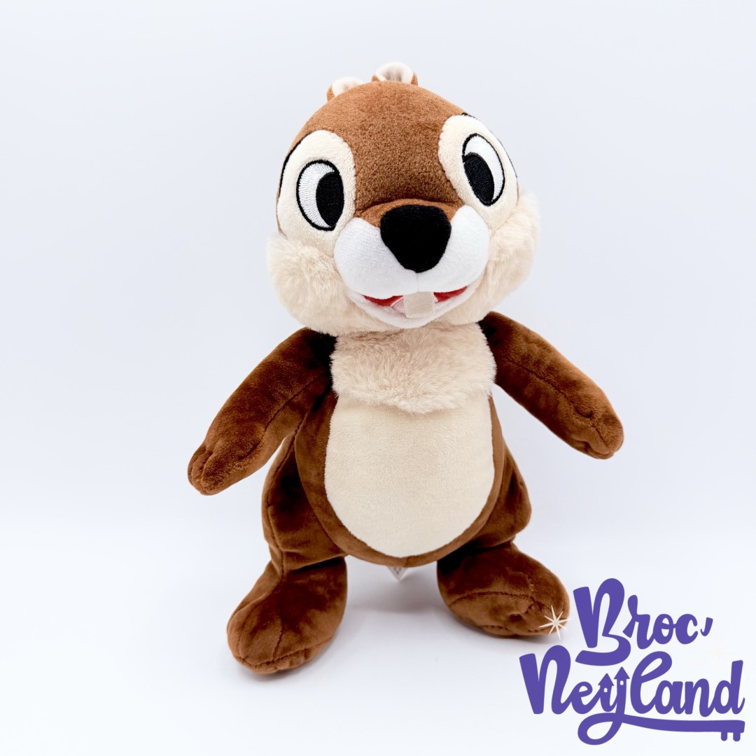 Peluche-Tic-Disneyland-Paris-Disney-Tic-et-Tac-écureuil-marron-30-cm (1)