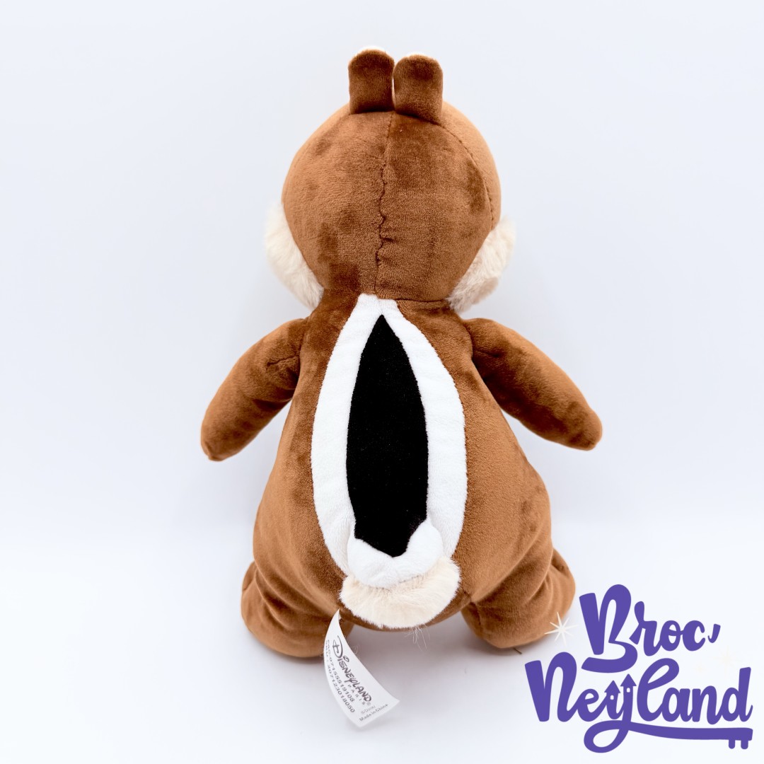 Peluche-Tic-Disneyland-Paris-Disney-Tic-et-Tac-écureuil-marron-30-cm (4)