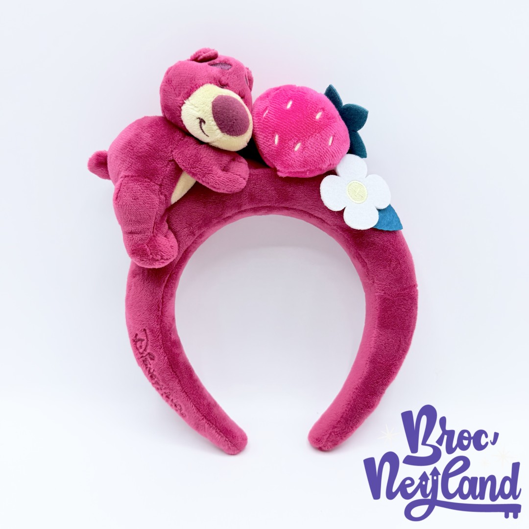 Serre-tête-Oreilles-Lotso-peluche-Disney-Parks-2024-ears-Toy-Story-ours-rose-fraise (2)