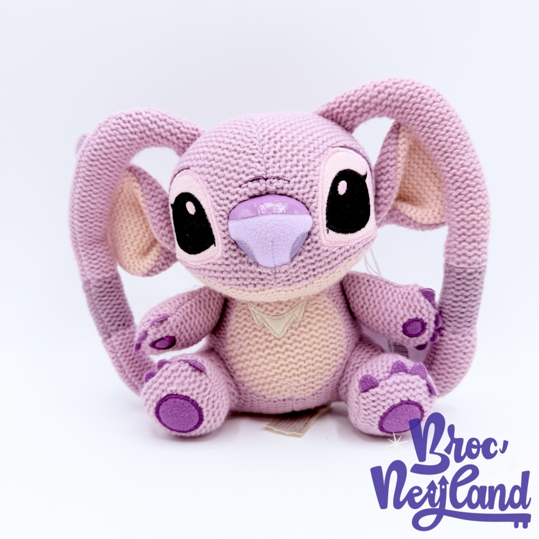 Peluche-Angel-crochet-Disneyland-Resort-Paris-Disney-Lilo-et-Stitch-monstre-rose-maille-18-cm (2)