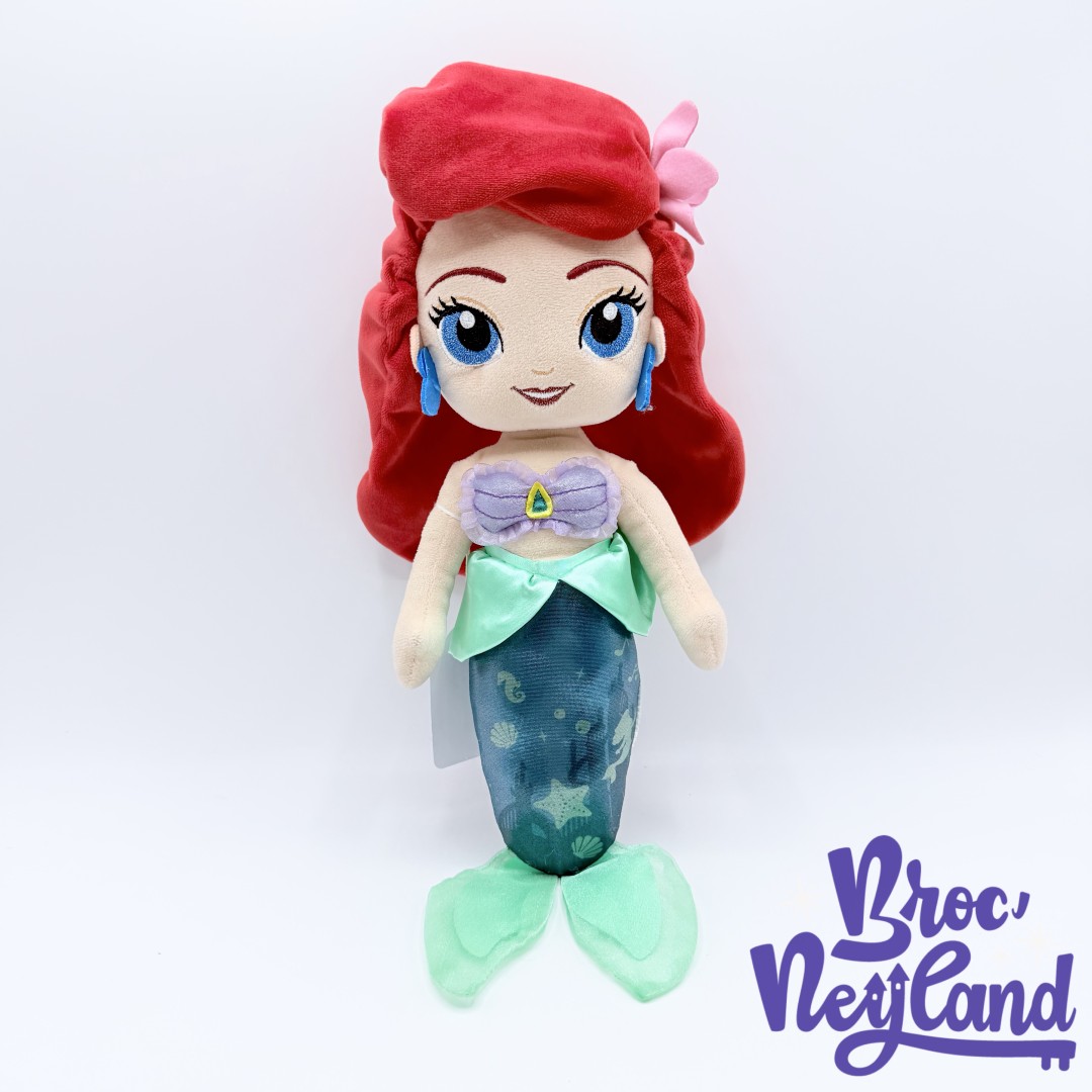 Poupée-chiffon-Ariel-La-Petite-Sirène-Disney-Store-2022-peluche-princesse-verte-40-cm (2)